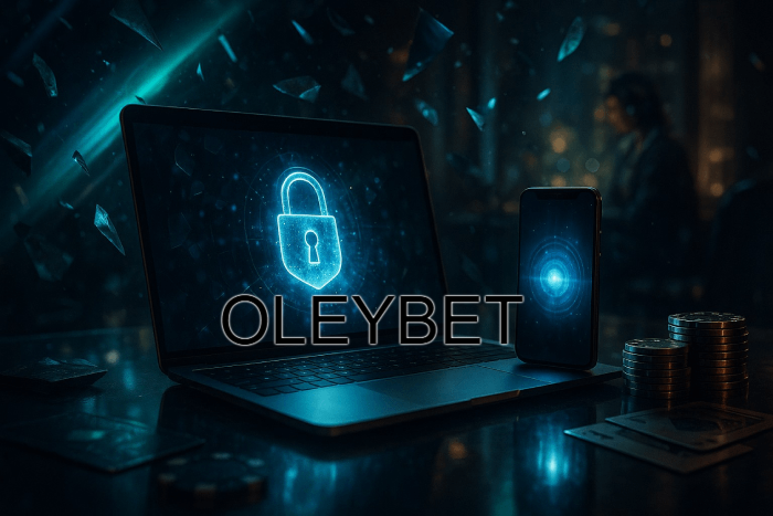 Figura 1 do login da OLEYBET