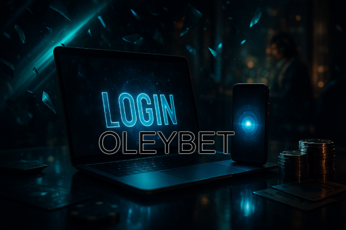 Figura 2 do login da OLEYBET